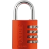 Hänglås 145/40 4 Kodhjul ABUS alu.Orange BF