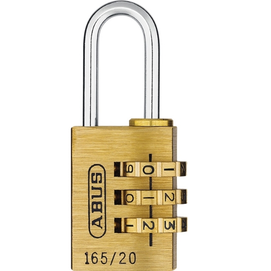 Hänglås 165/20 ABUS mässing. BF
