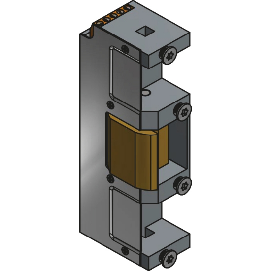 Elslutbleck 291, omvänd, kolvkontakt
