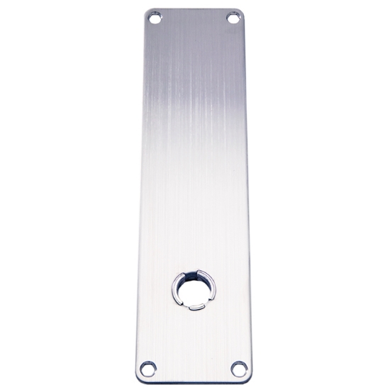 Långskylt 530A endast trycke rostfri.PVD.blank mässing