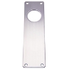 Täckskylt 550K 1X40,5MM hål rostfritt.M.PVD.KLAR