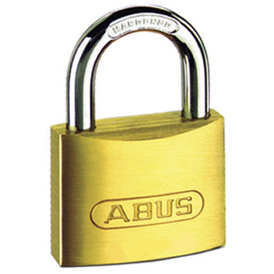 Hänglås 55/60 IP ABUS Härdad.B. mässing.