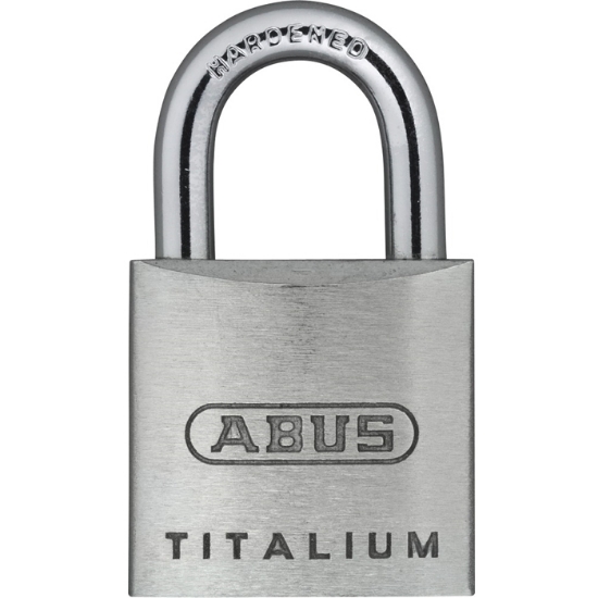 Hänglås 64TI/20 ABUS Nano Härdad.B.alu.titanium BF