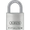 Hänglås 64TI/25 ABUS Nano Härdad.B.alu.titanium BF