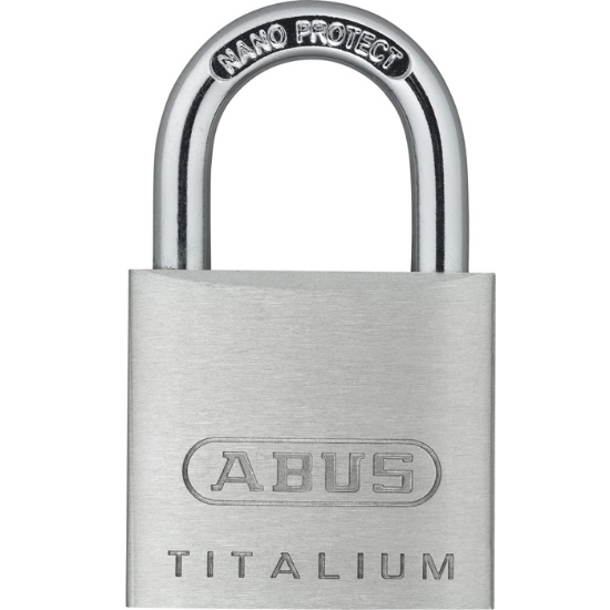 Hänglås 64TI/30 ABUS Nano Härdad.B.alu.titanium BF