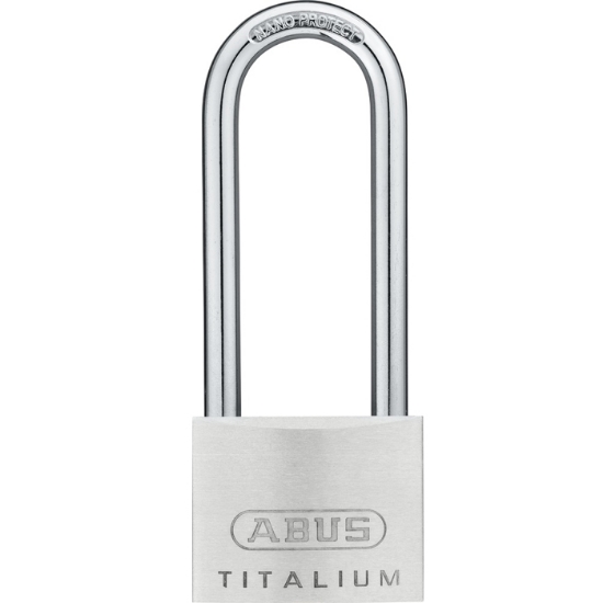 Hänglås 64TI/50 ABUS Nano Härdad.B.alu.titanium BF