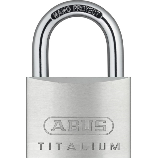 Hänglås 64TI/60 ABUS Nano Härdad.B.alu.titanium BF