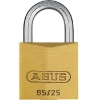 Hänglås 65/25 ABUS Härdad.B. mässing. SV