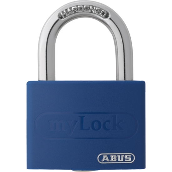 Hänglås T65AL/40 B Mylock ABUS alu.Blå BF