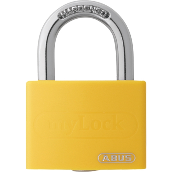 Hänglås T65AL/40 B Mylock ABUS alu.Gul BF