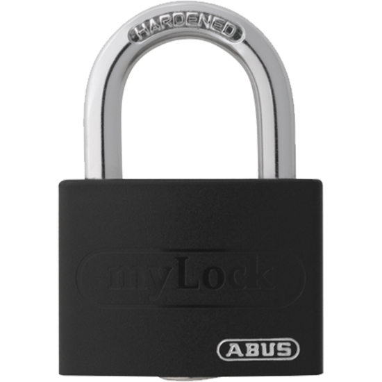 Hänglås T65AL/40 B Mylock ABUS alu.Svart BF