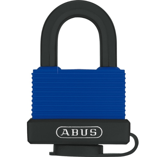 Hänglås 70IB/45 MarinABUS FG.1 mässing.Blå BF