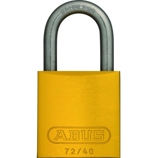Hänglås 72IB/40 IP ABUS alu.Gul