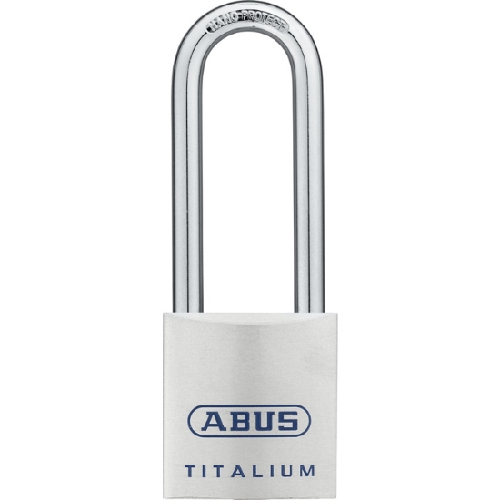 Hänglås 80TI/40HB63 ABUS Härdad.B.alu.titanium BF