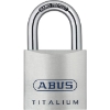 Hänglås 80TI/45 ABUS Härdad.B.alu.titanium BF