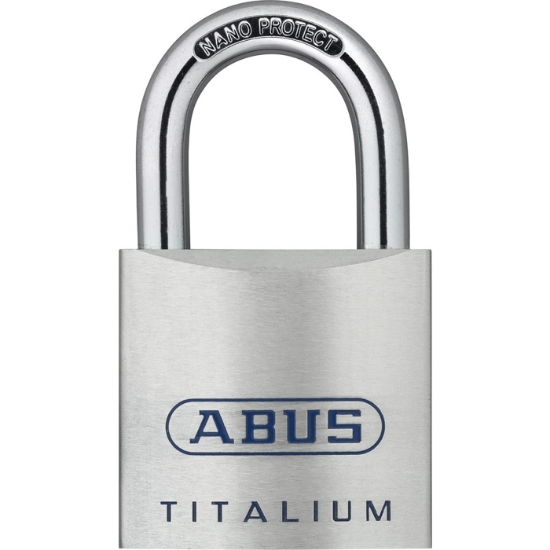 Hänglås 80TI/45 ABUS Härdad.B.alu.titanium BF