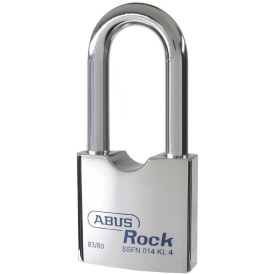 Hänglås 83/80HB100 F/CONLOCK 215 Härdad.B. ST.krom
