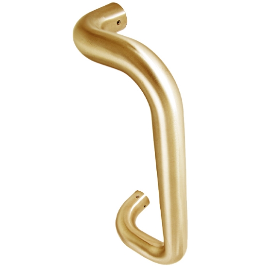 Draghandtag D32X400 dt. MAX 80mm rostfri.PVD.mattmässing