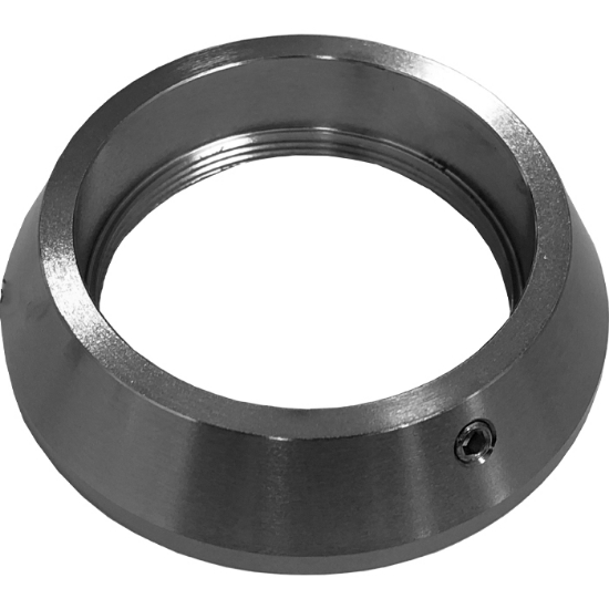 Cylinderring 371 u/gängor rundcylinder 18mm zn.mattmässing