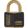 Hänglås T84MB/30 Marin ABUS mässing.Svart BF