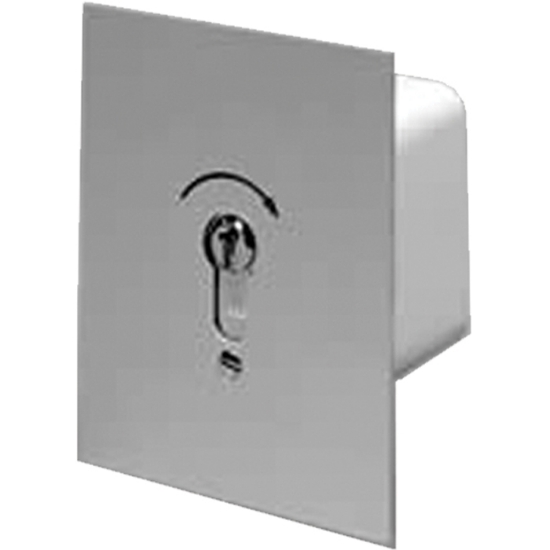 Nyckelbrytare A-EPZ 1-1T envägs impuls (NO) Infälld GEBA svart