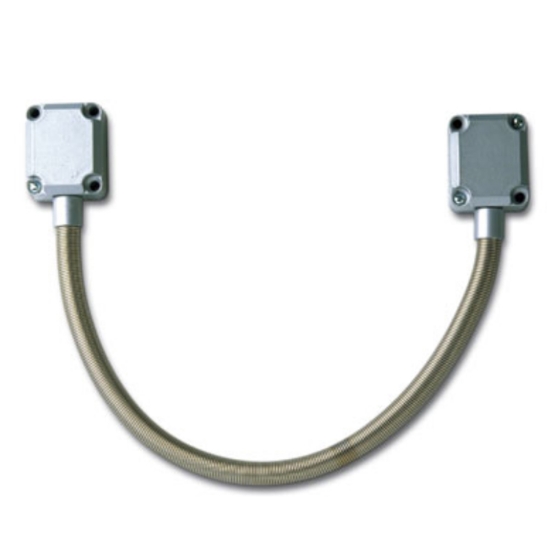 Kabelöverföring FM Extra kraftiga metall ändstycken 450MM Ø9MM