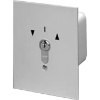 Nyckelbrytare S-EPZ 1-2R AV/PÅ/0 (NO) Infälld GEBA Silver