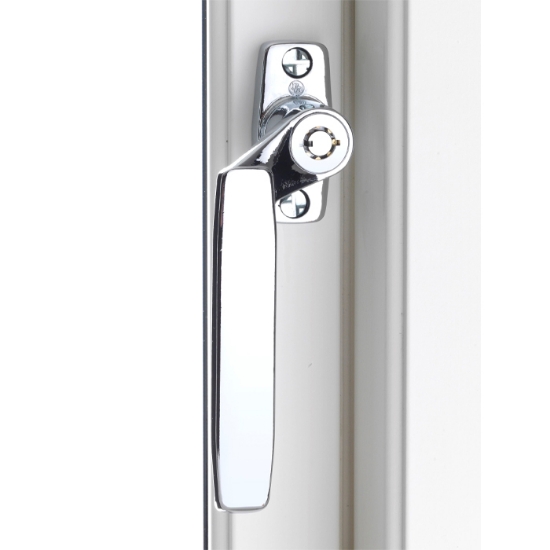 Låshandtag 293 KA 1020 vänster mattkrom