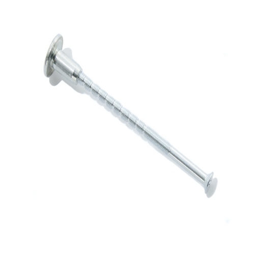 Skruv för dörrspärr genomgående