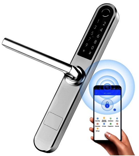 Kodlås BG2000 Smart Lock Silver