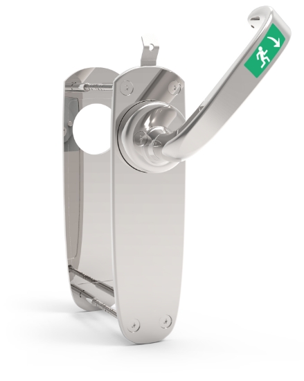 Nödutrymningshandtag 795 Vänster, krom 