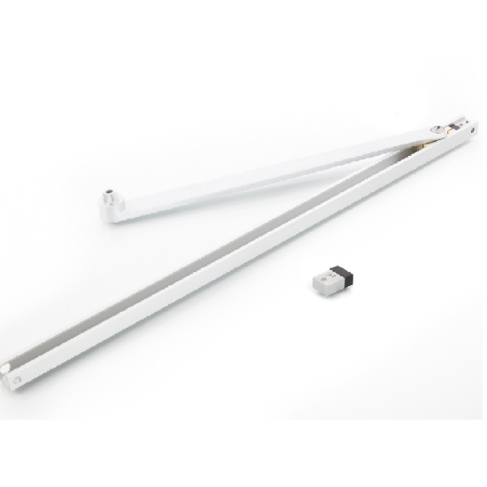 Glidskena med arm RG för FD10/FD20 monterad på dörrkarm