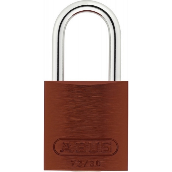 Hänglås 72/30 ABUS alu.Röd
