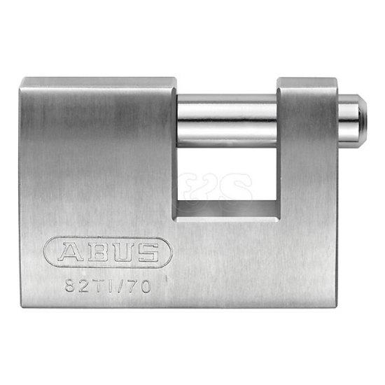 Hänglås 82TI/70 IP KA 8518 ABUS Härdad.B.alu.titanium