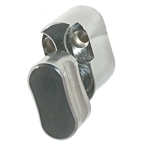 Vredcylinder rokoko 2249 F/32 återfjädrande krom