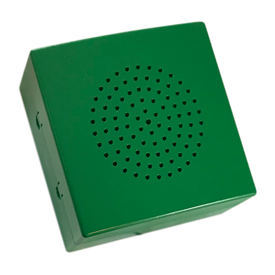 BM220 Akustisk och optisk larmmodul grön