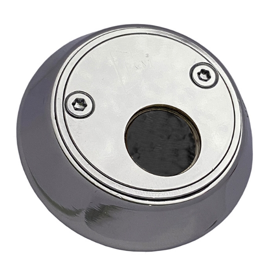 Cylinderhus 2068I m/8mm 371 ring mattförnicklat