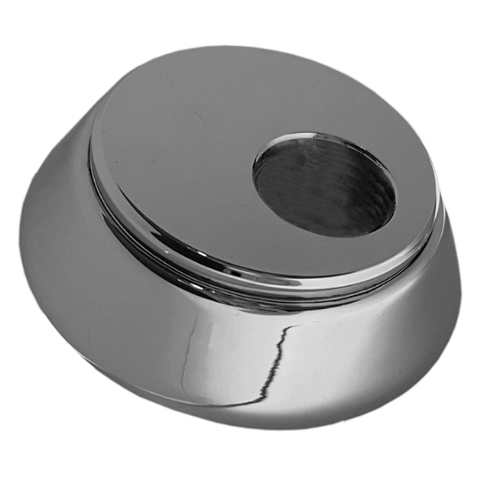 Cylinderhus 2068U m/8mm 371 ring mattförnicklat