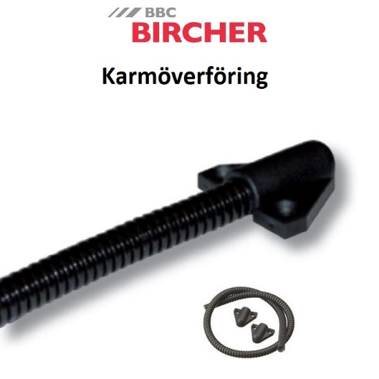 Karmöverföring, metall loop, 600mm, fästen