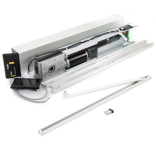 Gilgen FD10 komplett med glidskena (för karmmonterad FD10)