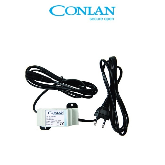 PS12/0,5 - Strömförsörjning 12VDC/0,5A