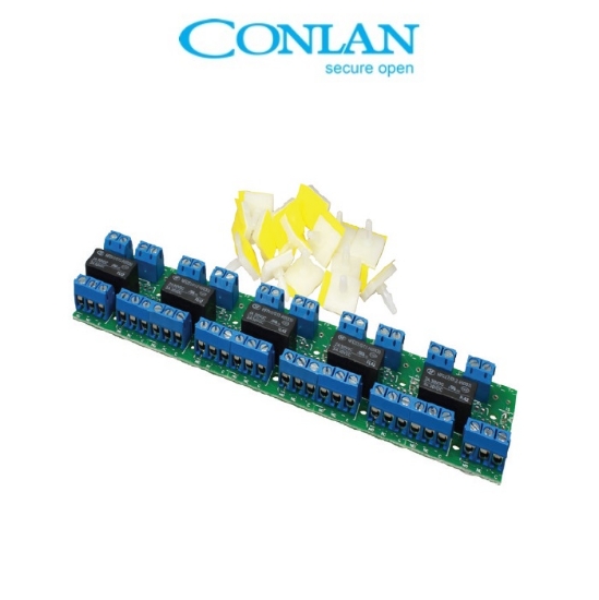 RPTO dubbla 2-poliga relän med separat ingång för aktivering, 5-pack