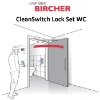 CleanSwitch Lock Set WC, Vit