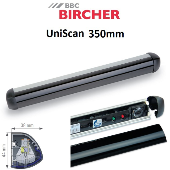 UniScan 350mm, silver, metall loop, 1 optik