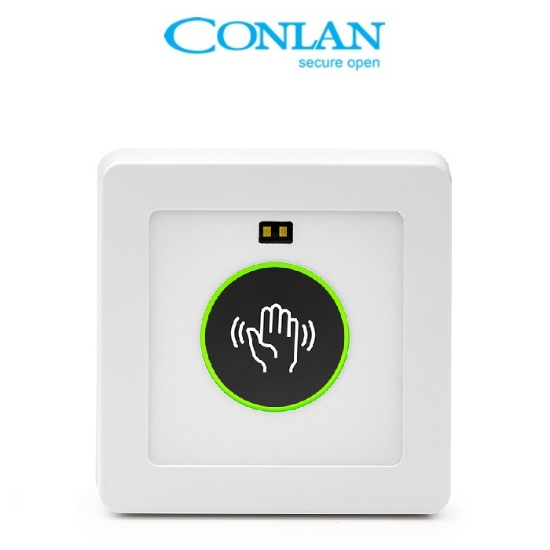 Wave XS, Stand Alone, Öppnaknapp, Danish, Beröringsfri, Vit