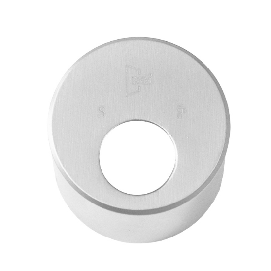 Cylinderhus 2068U m/hylsa, krom