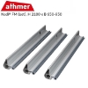 Athmer Nadi® FM (set), H 2100 x B 650-950, P=Sliver (C-0)