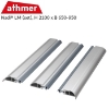 Athmer Nadi® LM (set), H 2100 x B 650-950, P=Sliver (C-0)