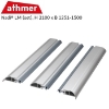 Athmer Nadi® LM (set), H 2100 x B 1251-1500, P=Sliver (C-0)