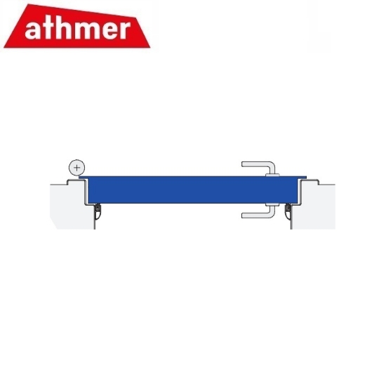 Athmer Nadi® LM (set), H 2100 x B 951-1250, P=Sliver (C-0)